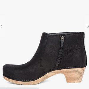 Maria Black Milled Nubuck Suede